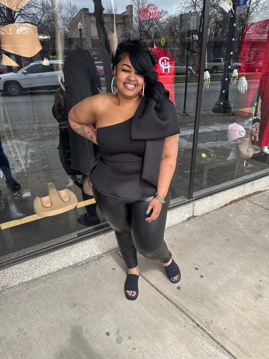 The “It’s Bow Time” top