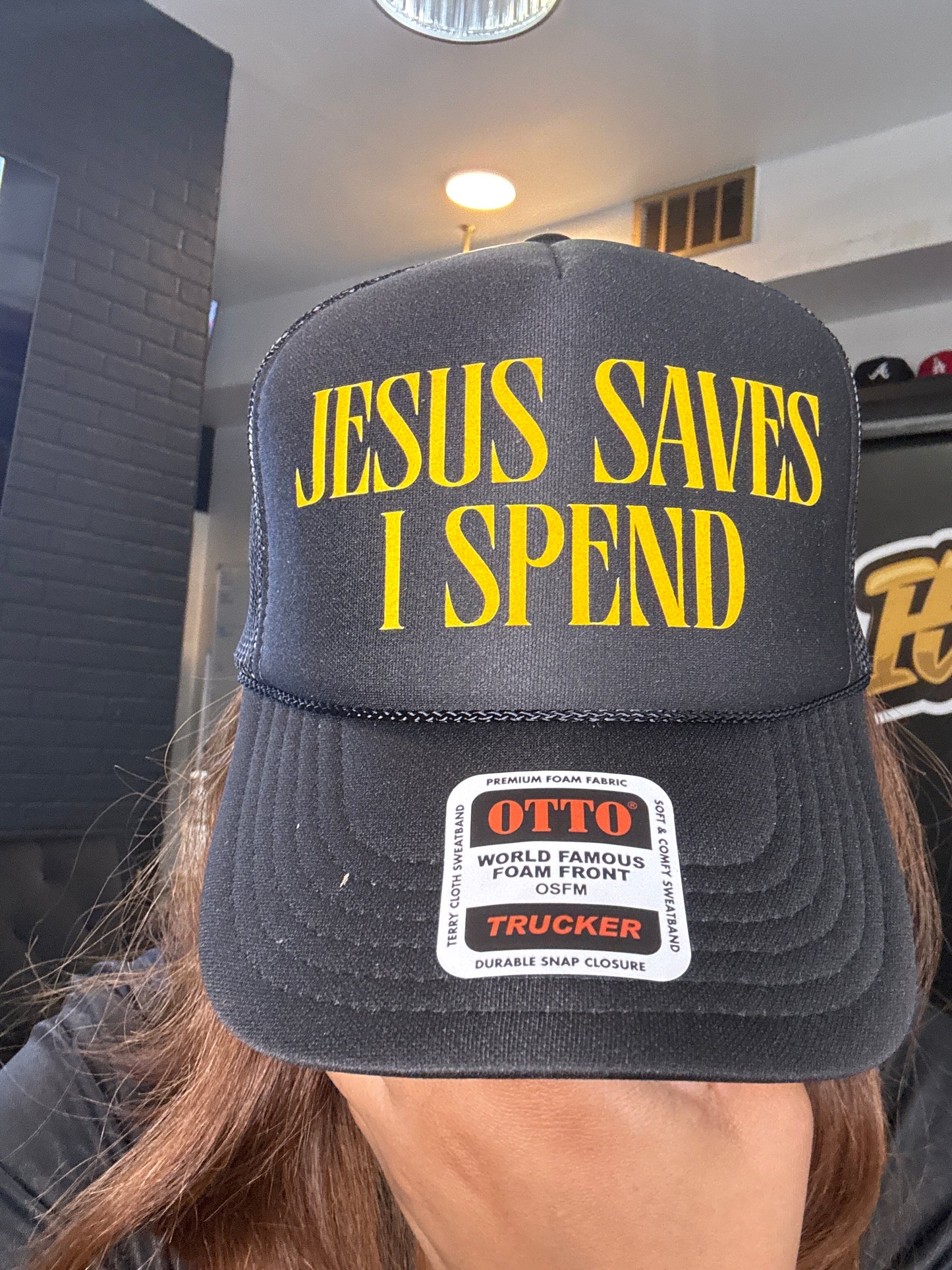 The “JESUS SAVES” cap