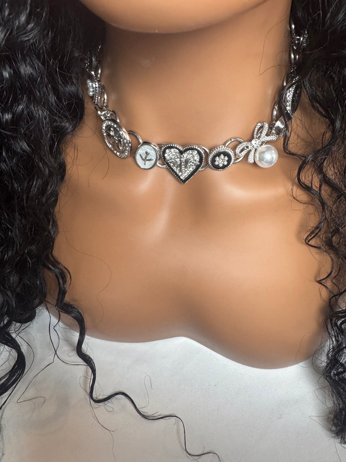 The “I Aint No Saint” Necklace