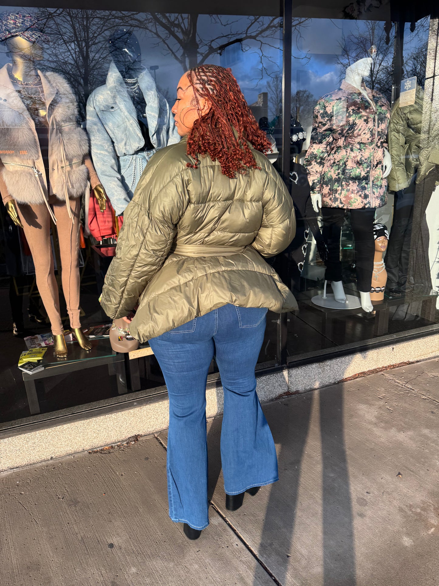 The “Wheres My Waist puffer coat