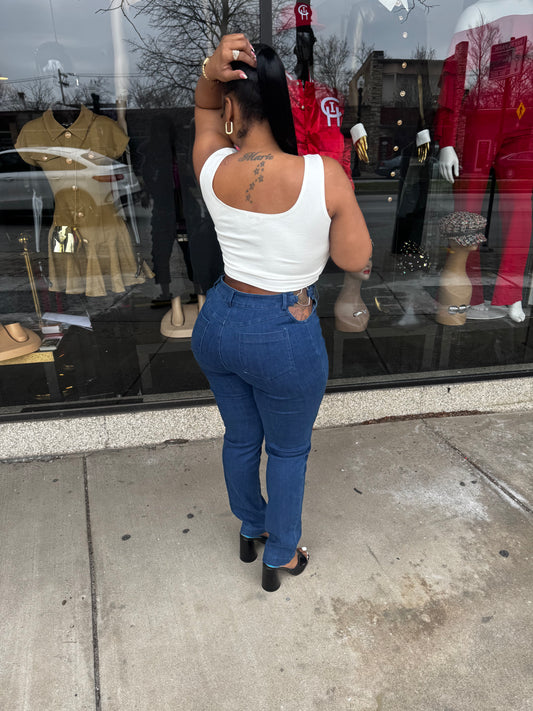 The “I Heart You” skinny jean