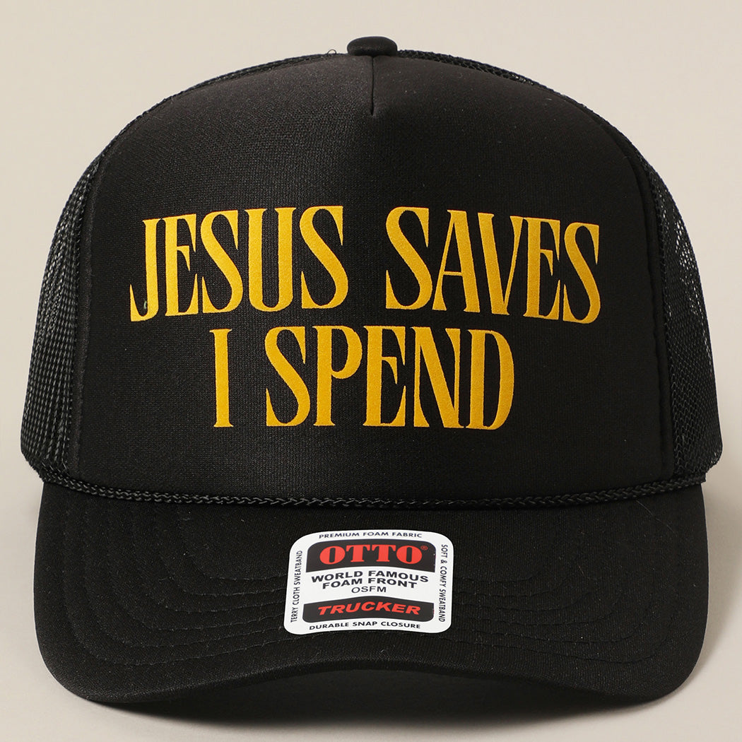 The “JESUS SAVES” cap