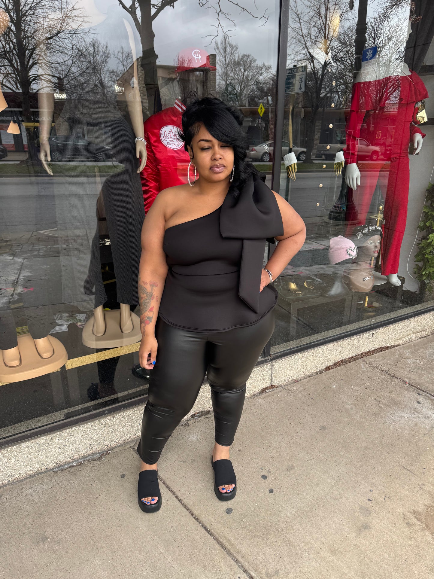 The “It’s Bow Time” top