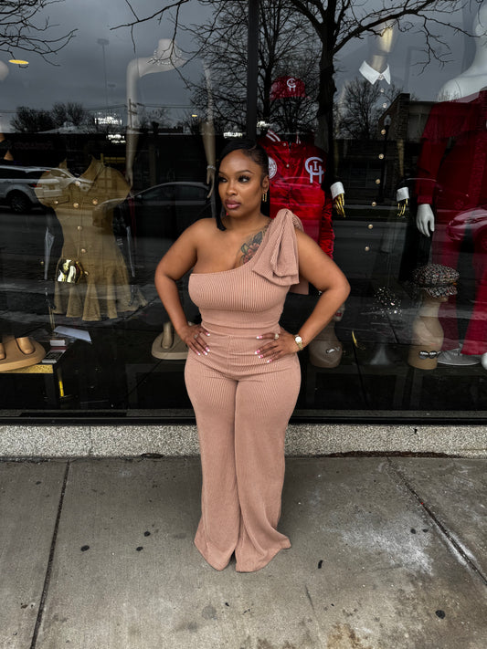 The “It’s Bow Time” Romper