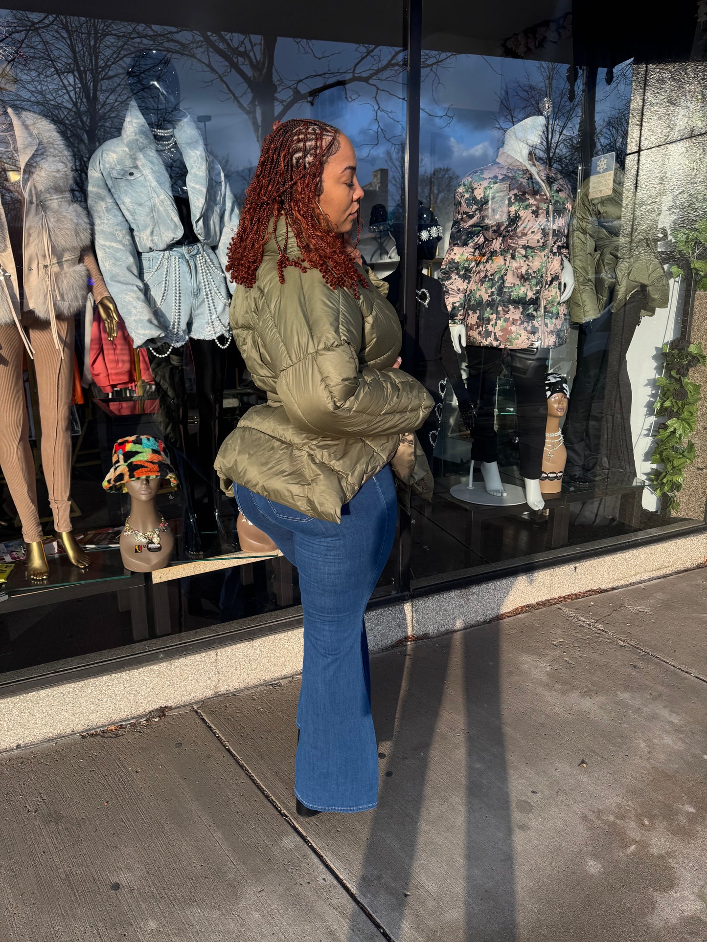 The “Wheres My Waist puffer coat