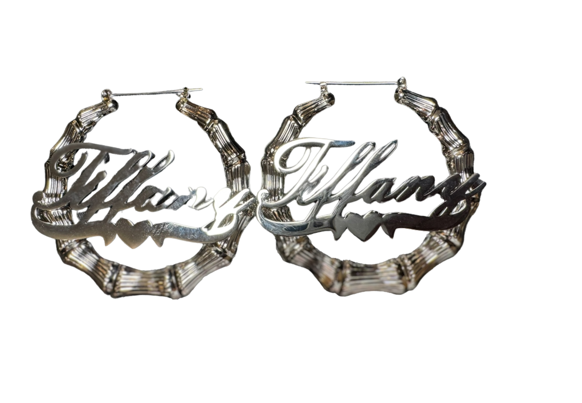 Custom Bamboo Earrings